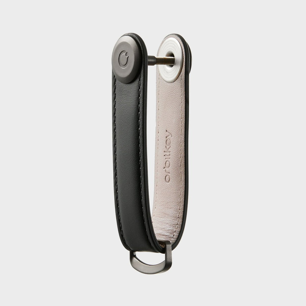Porte clés - Cuir noir - Orbitkey - Magna-Carta