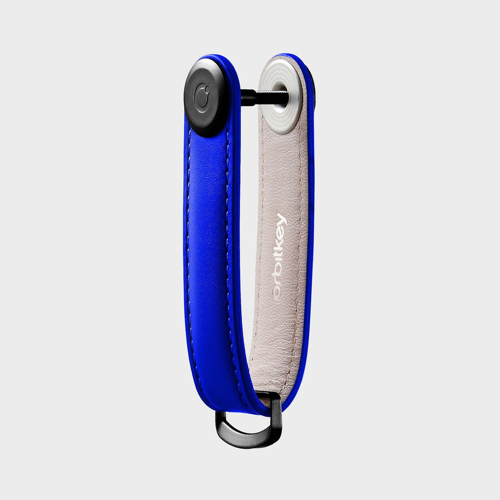 Porte clés - Cuir ultra marine - Orbitkey - Magna-Carta