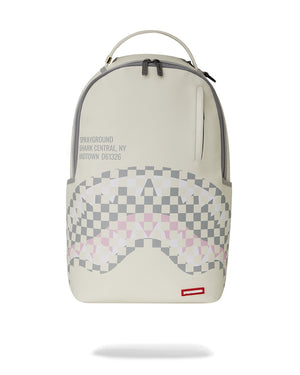Sac à dos - CREAM CHECK SHARK CENTRAL BACKPACK - SPRAYGROUND - Sac à