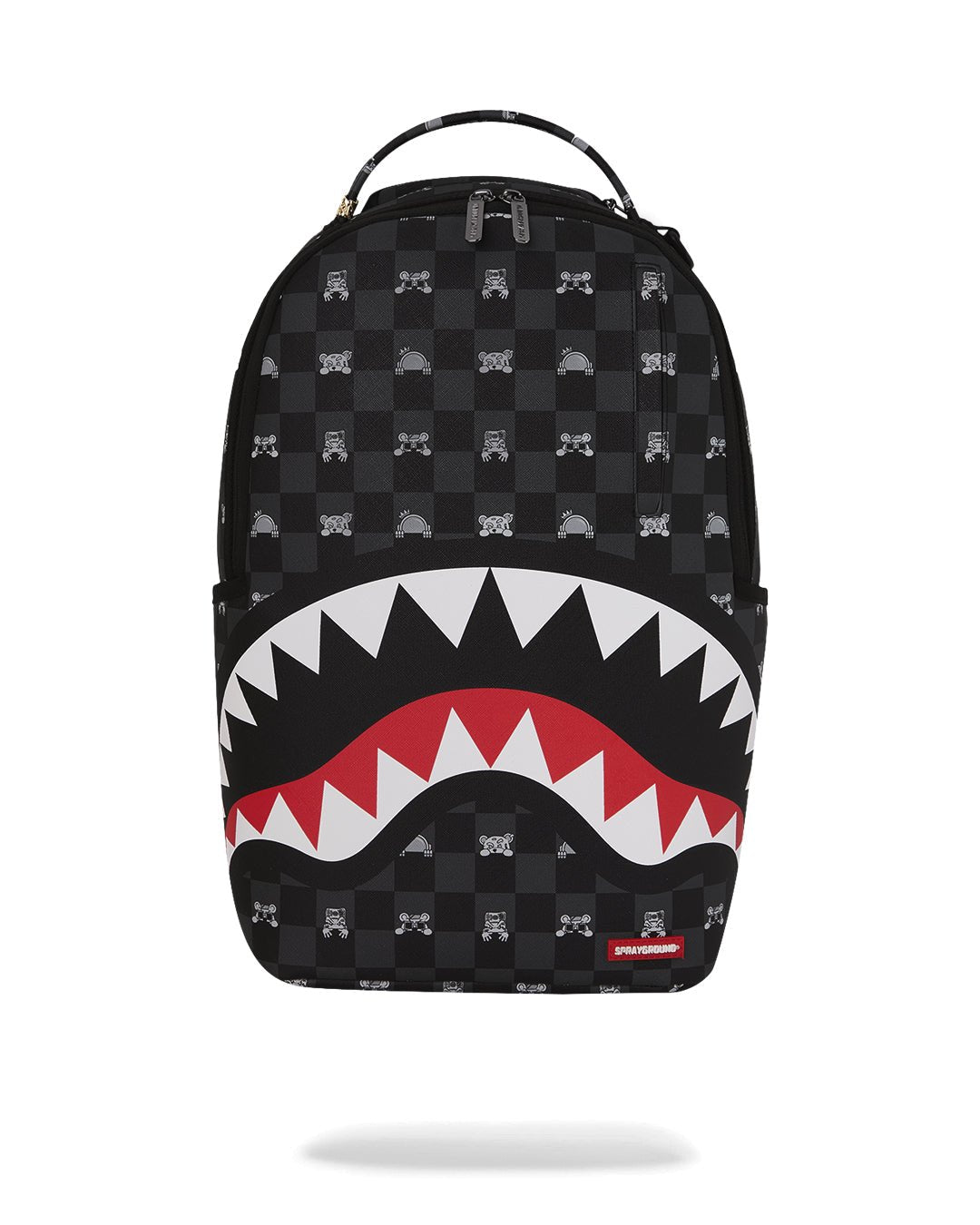Sac à dos - GRAY PEEKING CHARACTER CHECK DLXSV BACKPACK - SPRAYGROUND - Magna-Carta Image principale du produit