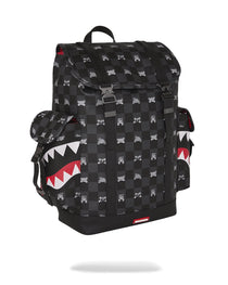 Sac à dos - GRAY PEEKING CHARACTER CHECK MONTE CARLO - SPRAYGROUND - Magna-Carta