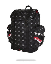 Sac à dos - GRAY PEEKING CHARACTER CHECK MONTE CARLO - SPRAYGROUND - Magna-Carta