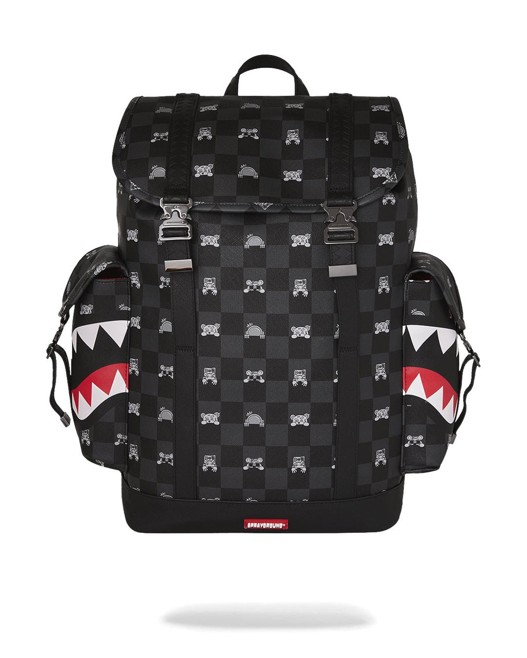 Sac à dos - GRAY PEEKING CHARACTER CHECK MONTE CARLO - SPRAYGROUND - Magna-Carta
