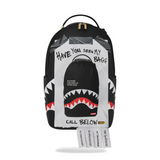 Sac à dos - MISSING BAG FLYER ON BAG WITH REAL CUT STRIPS BACKPACK - SPRAYGROUND