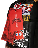 Sac à dos - PACMAN STICKERS DLXSV BACKPACK - SPRAYGROUND - Sac à