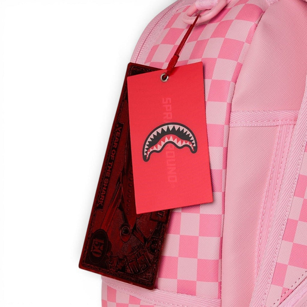 Sac à dos - PINK SHARKS IN PARIS PATCH BACKPACK - SPRAYGROUND - Magna-Carta