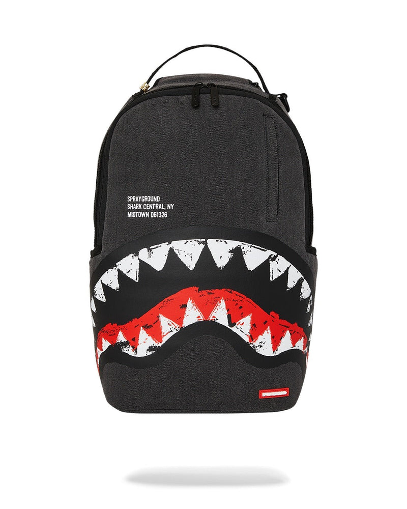 Sac à dos - SHARK CENTRAL PAINTED DLXS BACKPACK - SPRAYGROUND - Sac à