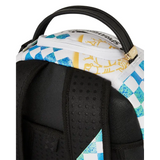 Sac à dos - SHARK CENTRAL STENCILS WHITE DLXSV BACKPACK - SPRAYGROUND - Sac à