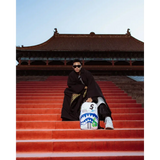 Sac à dos - SHARK CENTRAL STENCILS WHITE DLXSV BACKPACK - SPRAYGROUND - Sac à