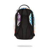 Sac à dos - SHARK CENTRAL STENCILS WHITE DLXSV BACKPACK - SPRAYGROUND - Sac à