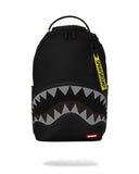 Sac à dos - SHARK CENTRAL YELLOW TAPE DLX SATIN BACKPACK - SPRAYGROUND