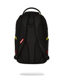 Sac à dos - SHARK CENTRAL YELLOW TAPE DLX SATIN BACKPACK - SPRAYGROUND - Sac à