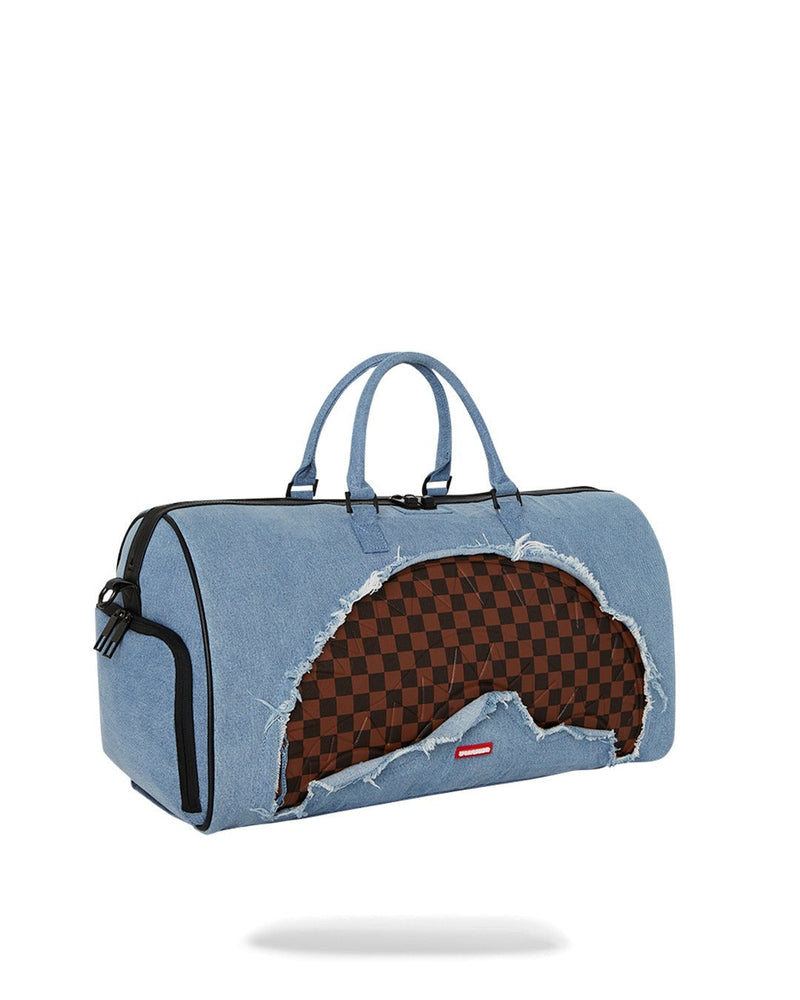 Sac - DENIM SHARK DUFFLE - SPRAYGROUND - Sac DUFFLE