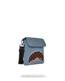 Sac - DENIM SHARK MESSENGER SLING - SPRAYGROUND - Sac Bandoulière