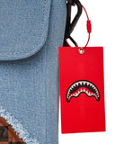 Sac - DENIM SHARK MESSENGER SLING - SPRAYGROUND - Sac Bandoulière