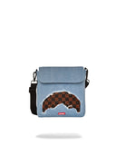 Sac - DENIM SHARK MESSENGER SLING - SPRAYGROUND - Sac Bandoulière