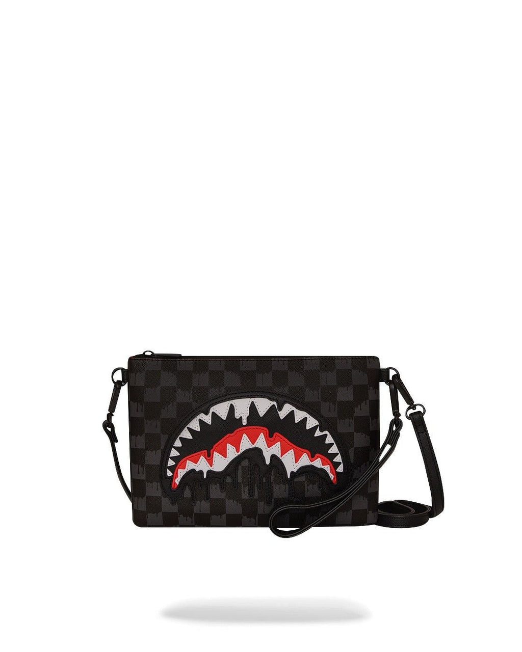 Sac - DRIPPING SHARKS IN PARIS CROSSOVER CLUTCH - SPRAYGROUND - Magna-Carta