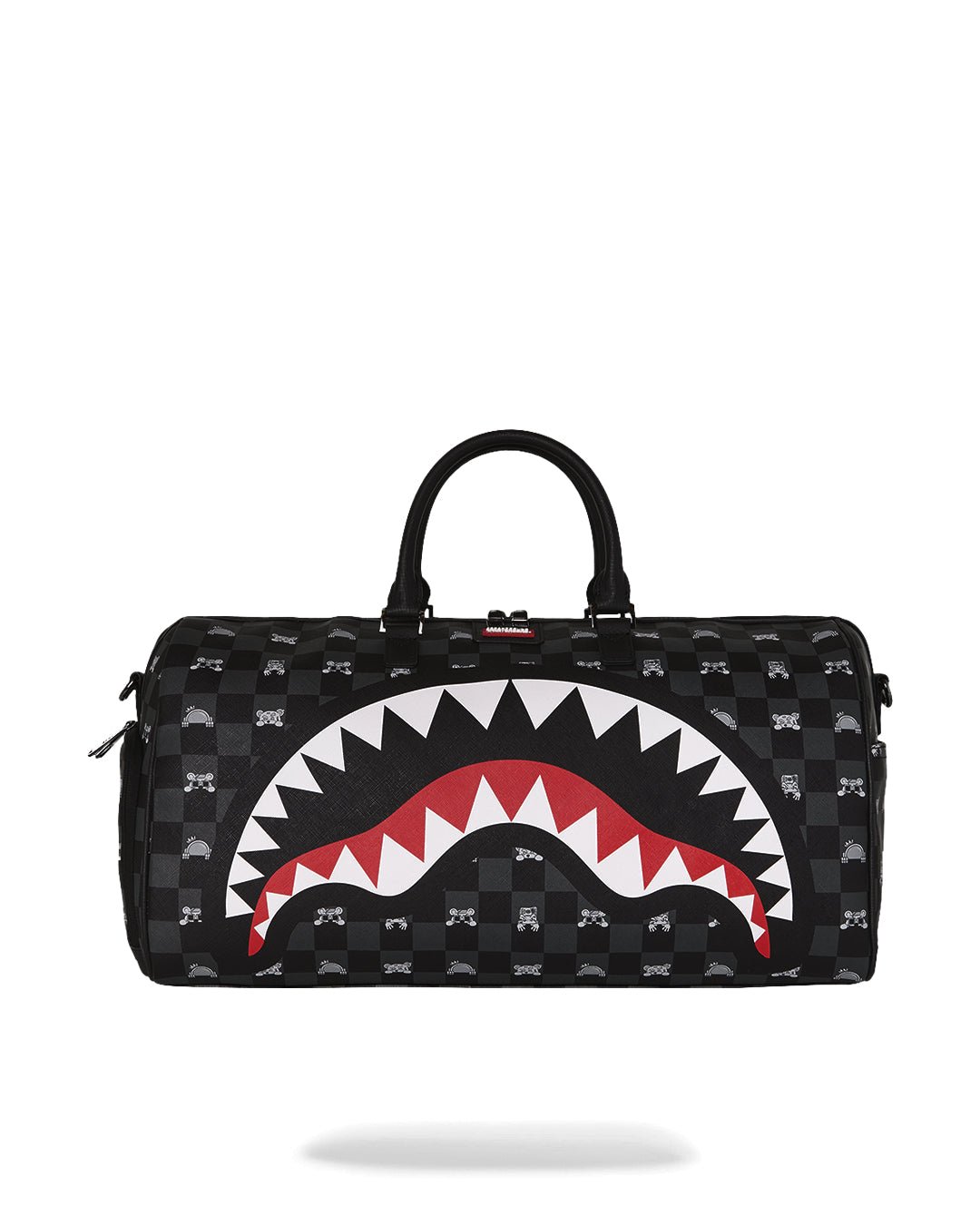 Sac - GRAY PEEKING CHARACTER CHECK LARGE DUFFLE - SPRAYGROUND - Magna-Carta Image principale du produit