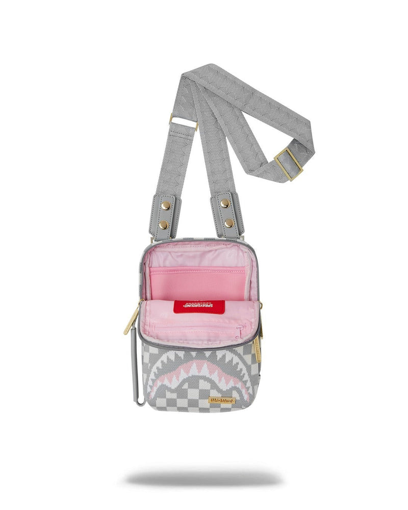 Sac - KNIT SHARKS IN PARIS IN CREAM OG SLING - SPRAYGROUND - Sac Bandoulière