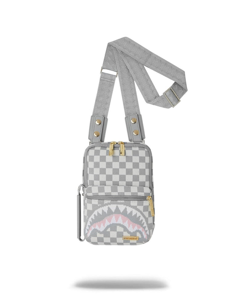 Sac - KNIT SHARKS IN PARIS IN CREAM OG SLING - SPRAYGROUND - Sac Bandoulière