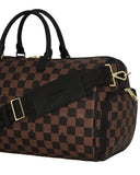 Sac - PEEKING CHARACTER CHECK DUFFEL - SPRAYGROUND - Sac DUFFLE