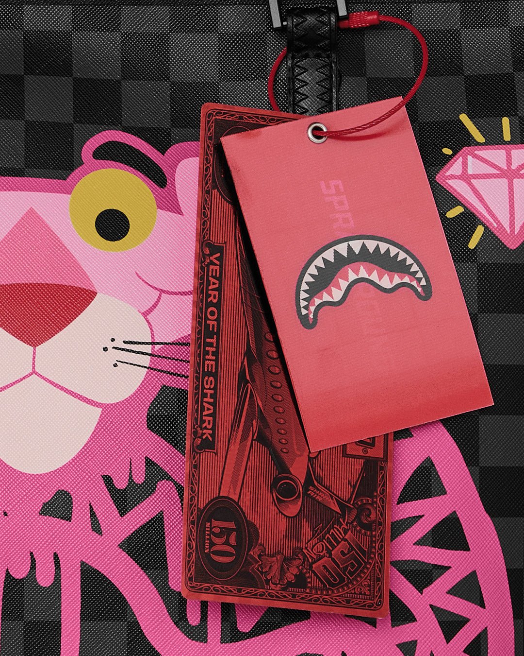Sac - PINK PANTHER DRIPPY DIAMONS TOTE - SPRAYGROUND - Magna-Carta