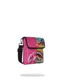 Sac - PINK PANTHER PAINTING MESSENGER SLING - SPRAYGROUND - Sac Bandoulière