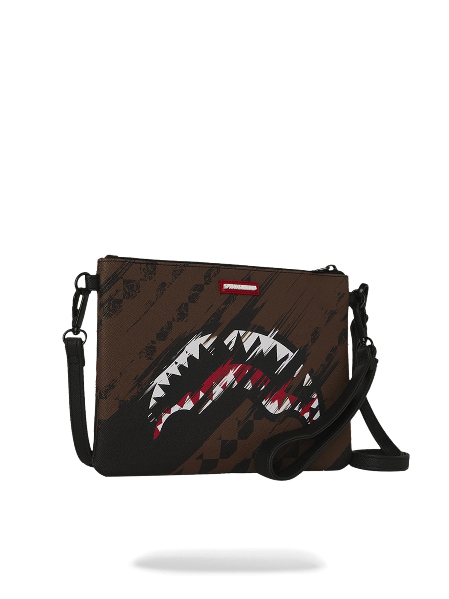 Sac - SMEARED GRUNGE CROSSOVER POUCHETTE - SPRAYGROUND - Magna-Carta