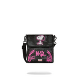 Sac - SNOOPY PINK STENCIL MESSENGER SLING - SPRAYGROUND - Sac Bandoulière