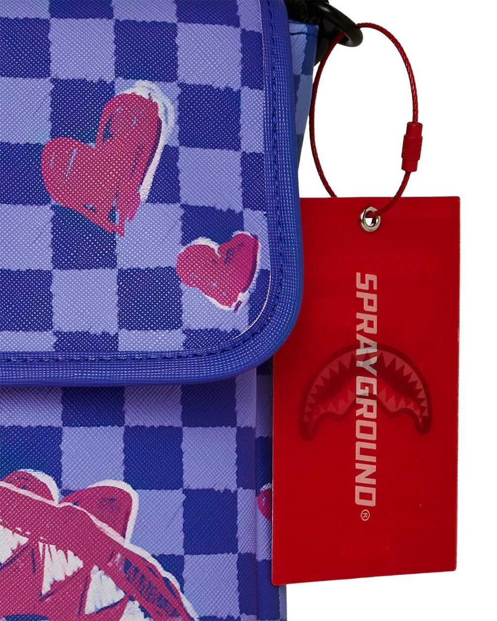 Sac - SUSIE CRAYON SHARK MESSENGER SLING - SPRAYGROUND - Magna-Carta