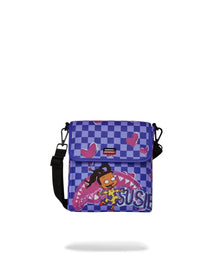 Sac - SUSIE CRAYON SHARK MESSENGER SLING - SPRAYGROUND - Magna-Carta