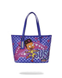 Sac - SUSIE CRAYON SHARK MESSENGER TOTE - SPRAYGROUND - Sac TOTE
