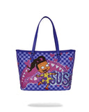 Sac - SUSIE CRAYON SHARK MESSENGER TOTE - SPRAYGROUND - Sac TOTE