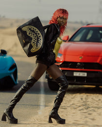 Sac - THAT GOLD DRAP BEACH TOTE - SPRAYGROUND - Magna-Carta
