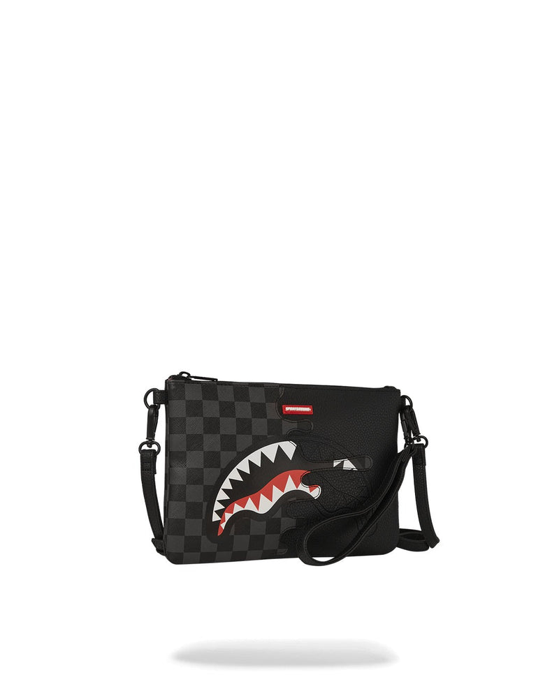 Sac - UNFINISHED SHARK POUCHETTE - SPRAYGROUND - Sac Bandoulière