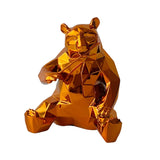 Sculpture Panda Spirit Orange Edition by Richard Orlinski - ORLINSKI