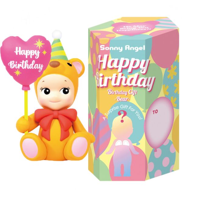 Sonny Angel - Birthday gift bear - Dreams - Figurine Sony Angel