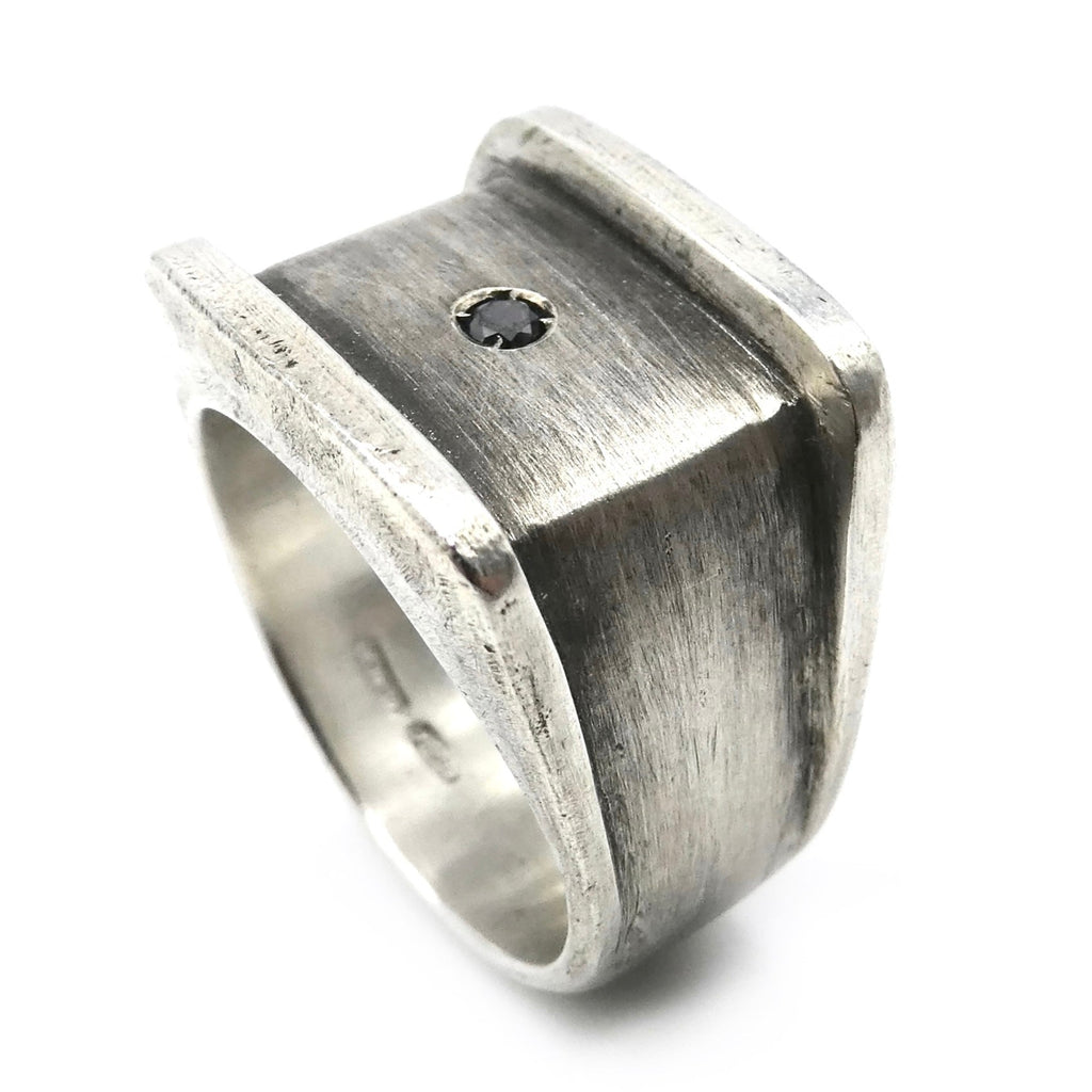 Squared Stone ring - Enri Mars - Magna-Carta