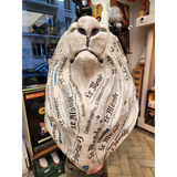 Trophée de lion en papier mâché - Aude Goalec et Nicole Jacobs - Sculpture en papier mâché