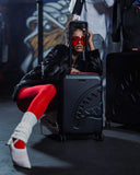 Valise - PRINTED ZIPPER SHARK CARRY-ON LUGGAGE - SPRAYGROUND - Valise