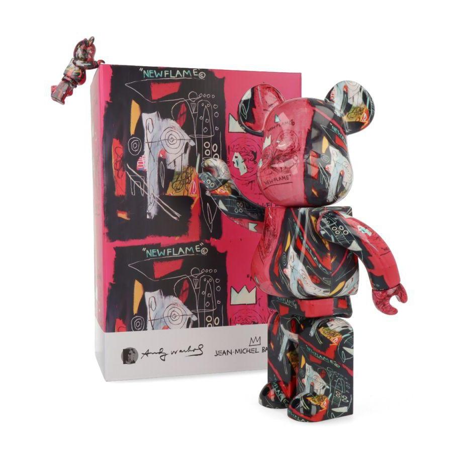 400% + 100% Bearbrick Warhol X Basquiat 1 - Medicom Toy-Magna-Carta