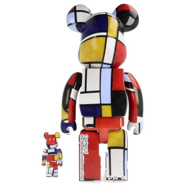 400% + 100% Piet Mondrian - Medicom Toy-Magna-Carta