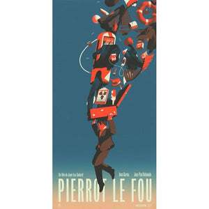 Affiche Pierrot le Fou - Plakat-Magna-Carta