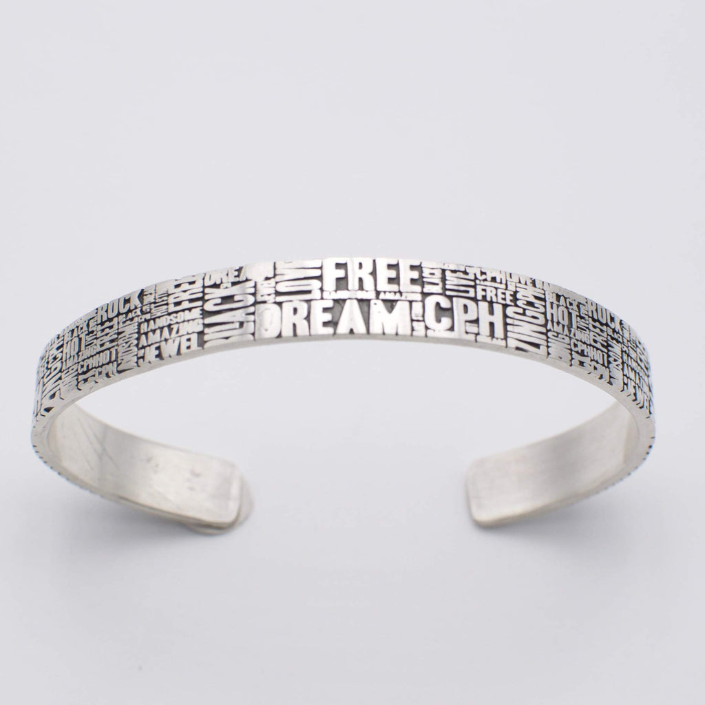 Bracelet homme Free Dream en argent - Black Rock Jewel-Magna-Carta