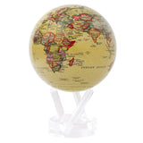 Globe terrestre carte politique jaune - ATE - MOVA Globes-Magna-Carta