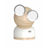 Mr Watt - Goggle Lampe en bois - Blanc  - Kubbick