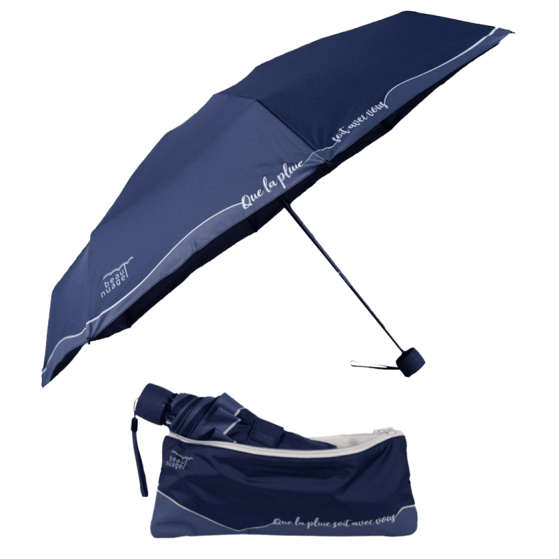 Parapluie mini- Bleu de minuit- Beau nuage-Magna-Carta
