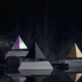 Pyramide en lévitation - Noir/Cristal - Flyte-Magna-Carta